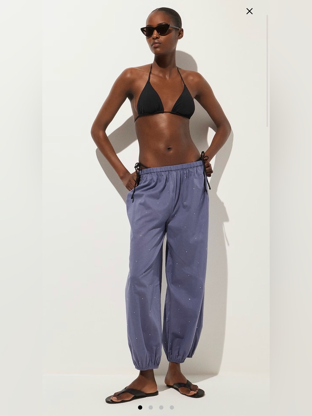 J Crew Embellished balloon pant
